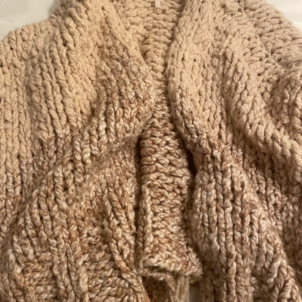 New Sweater Boho Vest “Free People” size M